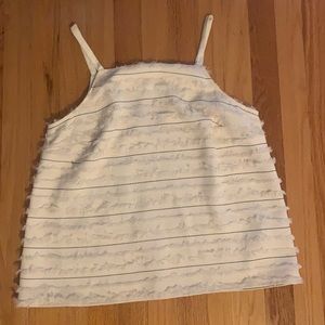 Textured Anthropologie tank top